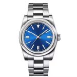 39mm No logo Watch With seiko NH35 Movement Bezel Style Automatic Mechanical Wrist Watches 100M - Image 6