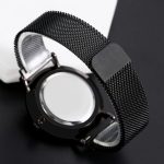 High Quality Minimalism Thin Men and Women Watch Stainless Steel Magnetic Mesh Strap Quartz Watch Gift Men Wristwatch No logo - Image 3